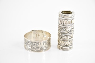 Lot 2104 - MAPPIN & WEBB; a Victorian hallmarked silver...