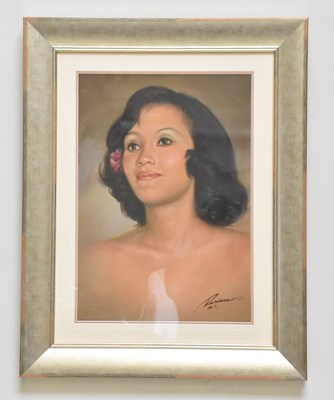 Lot 2330 - UNATTRIBUTED; oil on board, Spanish lady,...