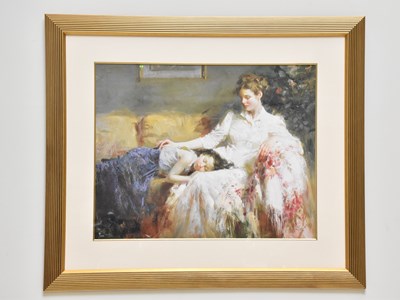 Lot 2273 - PINO; a signed limited edition print,...