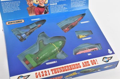 Lot 2134 - MATCHBOX; a Thunderbirds Rescue Pack, boxed.