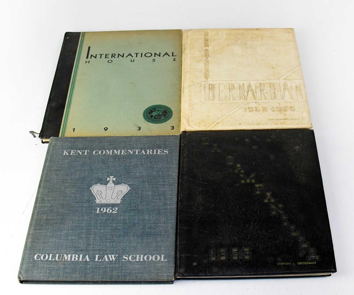 Lot 718 - Four American school yearbooks including 'Kent...