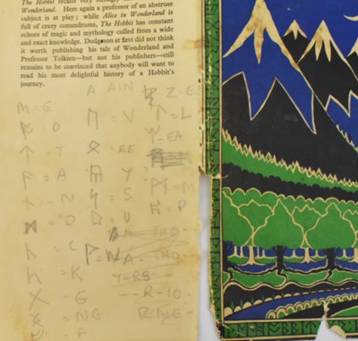 Lot 390 - TOLKIEN (J.R.R.), THE HOBBIT, OR THERE AND...