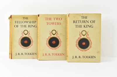Lot 391 - TOLKIEN (J.R.R.), THE LORD OF THE RINGS; 1st...