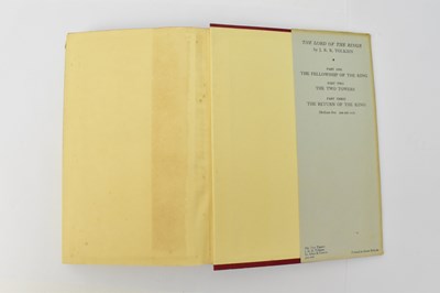 Lot 391 - TOLKIEN (J.R.R.), THE LORD OF THE RINGS; 1st...