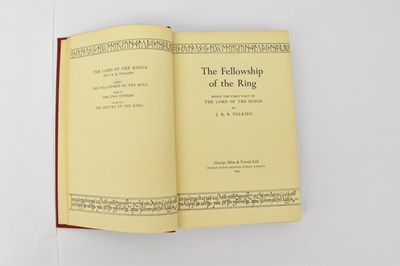 Lot 391 - TOLKIEN (J.R.R.), THE LORD OF THE RINGS; 1st...