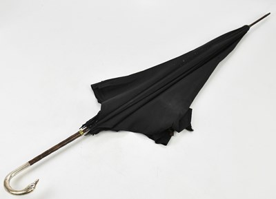 Lot 1350 - A Victorian parasol, with bamboo shaft and...