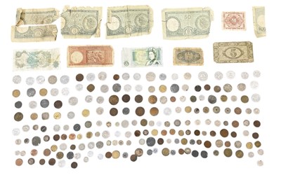 Lot 1430 - A collection of assorted all world coins and...