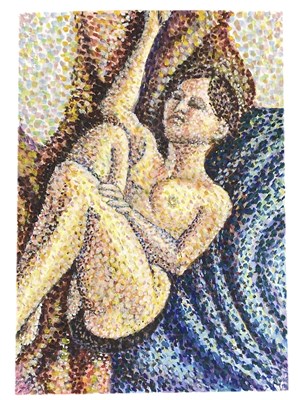 Lot 199 - NATALIE TOBERT (b. 1953); gouache on paper,...