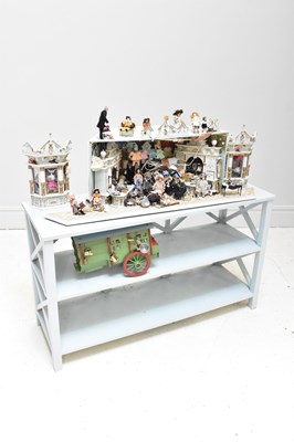 Lot 2101 - THE EMPORIUM; a modern painted wood emporium...
