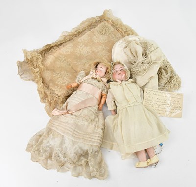 Lot 2082 - ARMAND MARSEILLE; a doll with bisque head and...