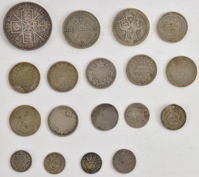 Lot 1404 - GB COINS; a collection of eighteen assorted...