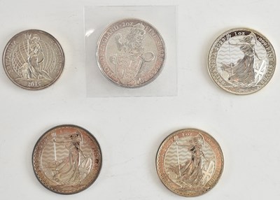 Lot 1408 - A Charles III 2024 999 1oz fine silver...