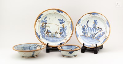 Lot 25 - ANDREW MCGARVA (born 1956); four stoneware...