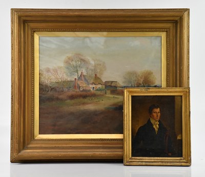 Lot 2250 - ENGLISH SCHOOL, 19TH CENTURY; oil on canvas,...