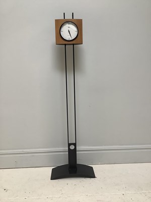 Lot 1335 - JUNGHANS; a modern Art Deco style wood and...