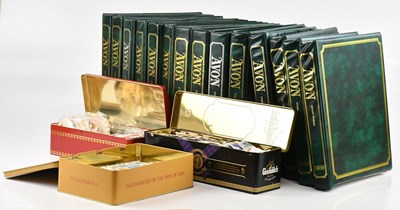 Lot 705 - WORLD STAMPS; in fourteen ‘Avon’ albums,...