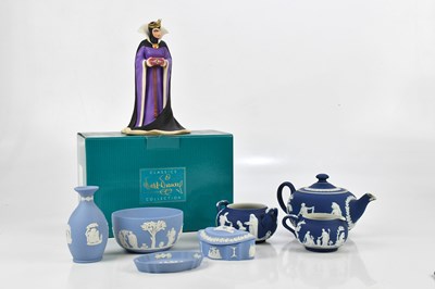 Lot 2569 - WEDGWOOD; a collection of jasperware including...