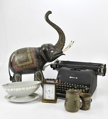 Lot 1325 - A mixed collectors' lot including a brass...