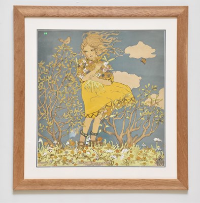 Lot 2174 - A Secessionist nursery print, 'Berta Zuckerman...