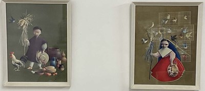 Lot 389 - AFTER ALEJANDRO RANGEL HIDALGO; a pair of...