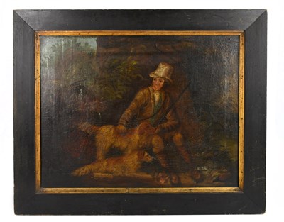 Lot 383 - AFTER GEORGE MORLAND; 19th century oil on...