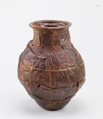Lot 125 - CHARLES BOUND (born 1939); a wood fired...