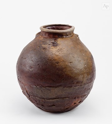 Lot 108 - CHARLES BOUND (born 1939); a lugged wood fired...