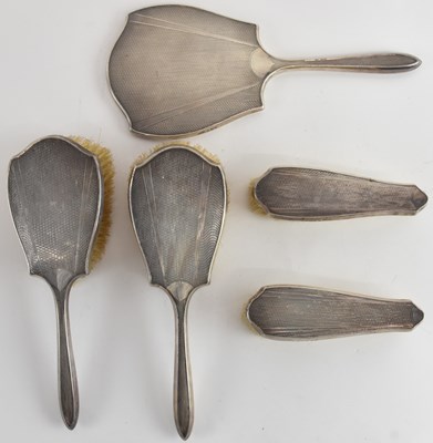 Lot 1123 - DANIEL MANUFACTURING CO; a George V hallmarked...