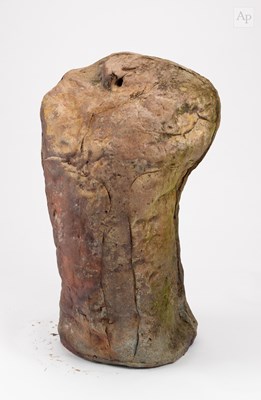 Lot 104 - CHARLES BOUND (born 1939); a large wood fired...