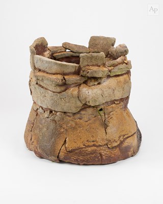 Lot 120 - CHARLES BOUND (born 1939); a very large wood...