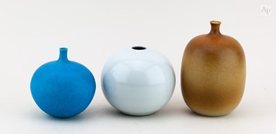 Lot 192 - DELAN COOKSON (1937-2021); two porcelain...