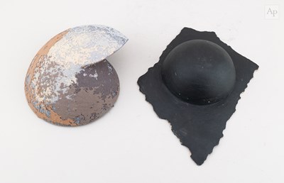 Lot 135 - CLARE CONRAD (born 1948); two stoneware bowl...