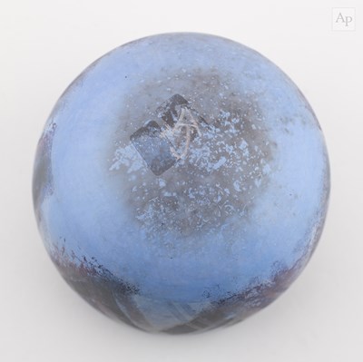 Lot 31 - ANNE JAMES (born 1937); a raku bowl with...