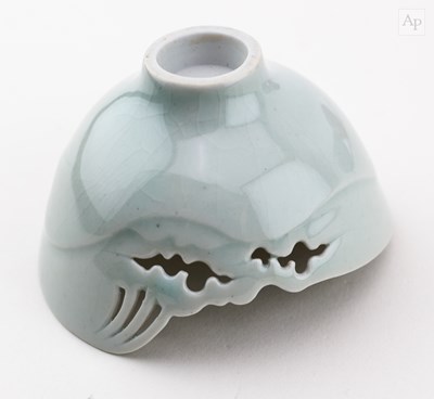 Lot 31 - ANNE JAMES (born 1937); a raku bowl with...