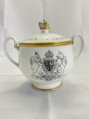 Lot 257 - ADDERLEY; a limited edition twin handled cup...