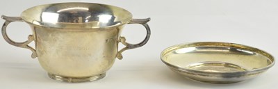 Lot 1114 - A late Victorian hallmarked silver twin...