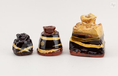 Lot 202 - DYLAN BOWEN (born 1967); a graduated trio of...