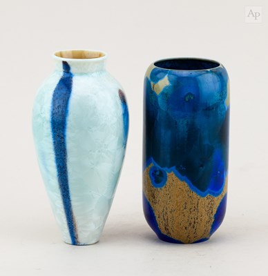 Lot 503 - PETER ILSLEY (1932-2014); a porcelain vase...