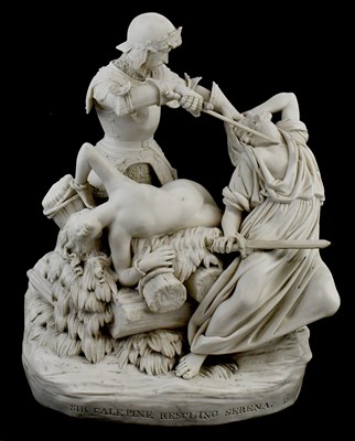 Lot 2415 - JOSEPH PITTS FOR COALPORT; ‘SIR CALEPINE...