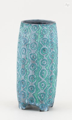 Lot 494 - PETER BEARD (born 1951); a faceted stoneware...