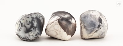 Lot 228 - ERIC MOSS (born 1959); a trio of grey and...