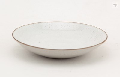 Lot 386 - LUCIE RIE (1902-1995); a stoneware side plate...