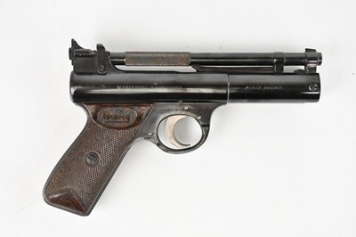 Lot 1394 - WEBLEY; a 'Senior' .77 air pistol.