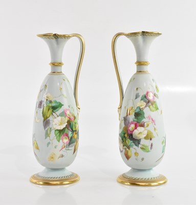 Lot 2570 - A pair of 19th century gilt and floral...
