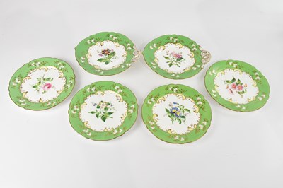 Lot 2634 - J. O'DONNELL; a set of four hand painted...