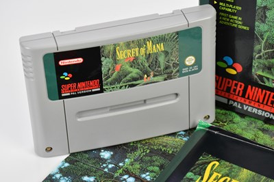 Lot 2114 - NINTENDO; Secret Of Mana on Super Nintendo,...