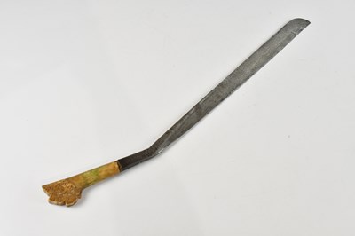 Lot 1666 - A 19th century Borneo sword, parang latok,...
