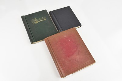 Lot 745 - WORLD STAMPS; in three albums including Great...
