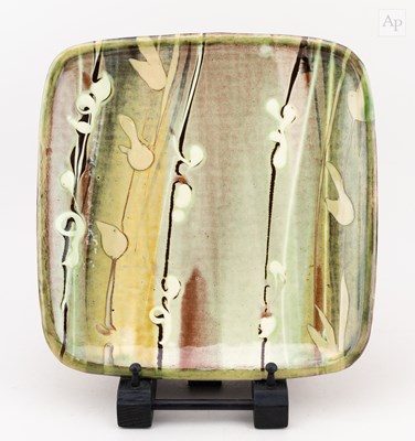 Lot 489 - PATIA DAVIS (born 1967); a large square...