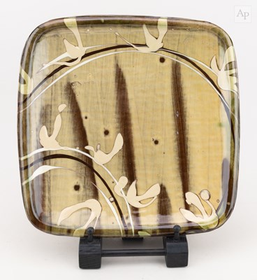Lot 487 - PATIA DAVIS (born 1967); a large square...